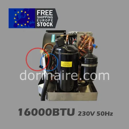 climatización barco 16000btu