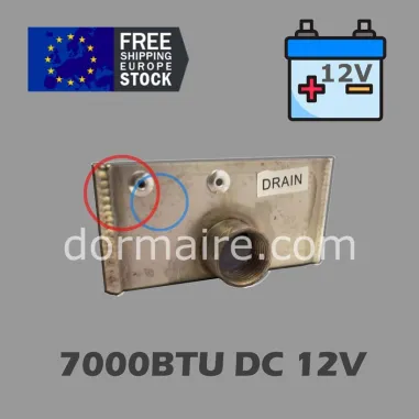 aire acondicionado barco 12v 7000btu bandeja drenaje