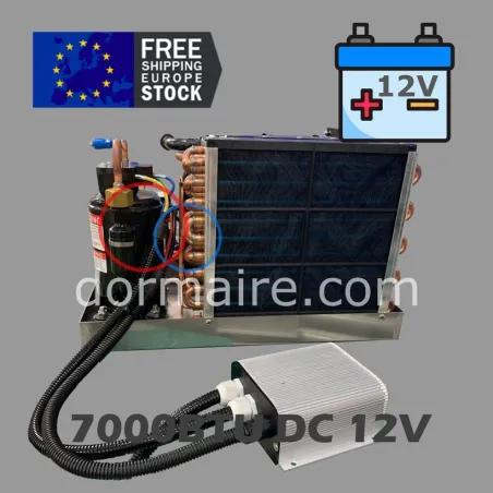 12v marine air conditioning system 7000 BTU
