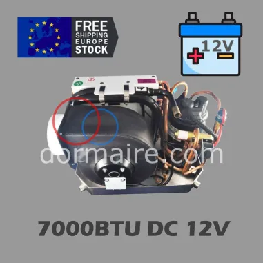 boat ac 7000btu battery