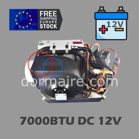 boat ac 7000btu battery