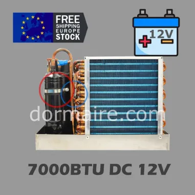 aire acondicionado marino inverter 12voltios 7000btu