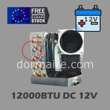 climatización a batería barco 12000btu
