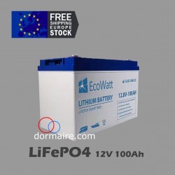 batería litio lifepo4 12v 100Ah Ecowatt