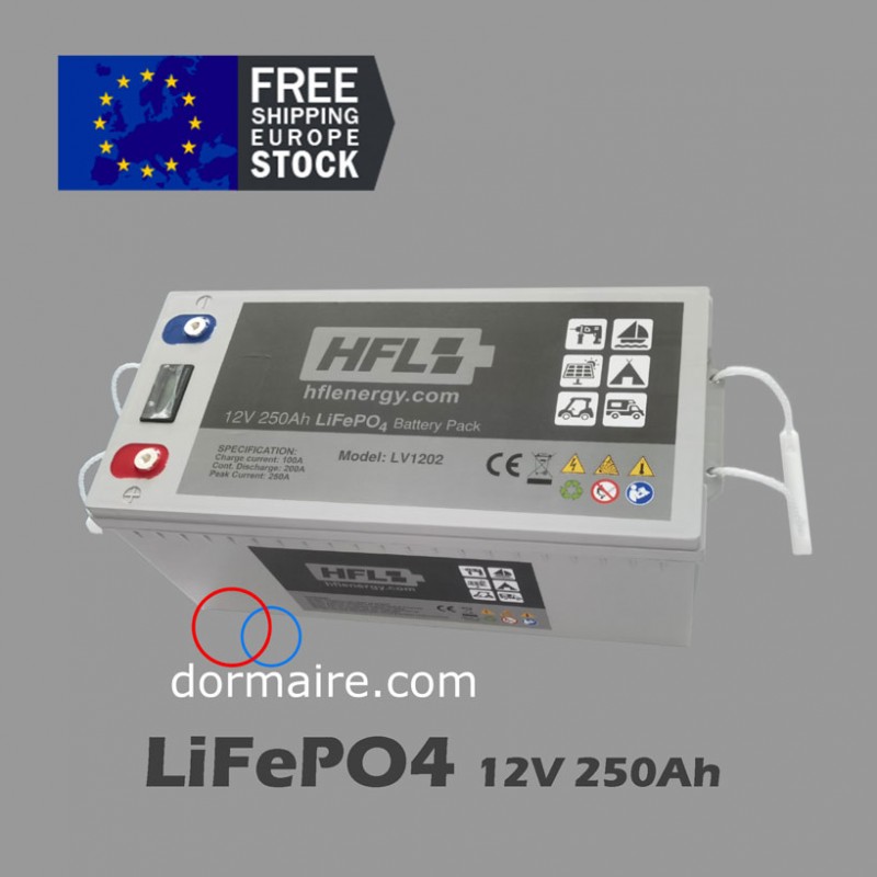 batterie LiFePO4 12V 250Ah