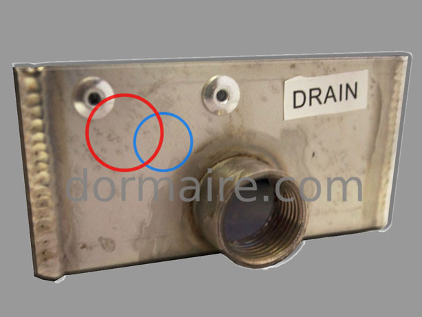 stainless steel drain pan